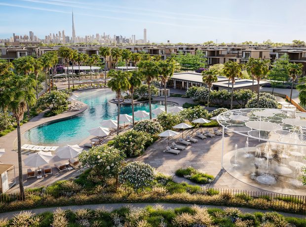 A beach pool and a gym in your cluster